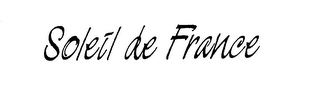 SOLEIL DE FRANCE logo
