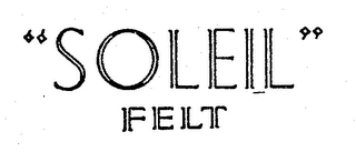 "SOLEIL" FELT logo