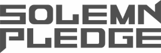 SOLEMN PLEDGE logo