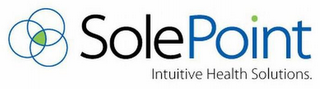 SOLEPOINT INTUITIVE HEALTH SOLUTIONS. logo