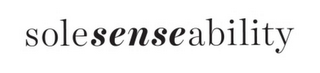 SOLESENSEABILITY logo
