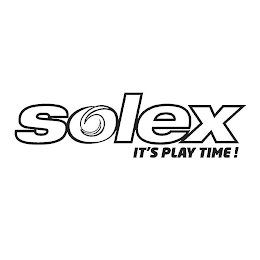 SOLEX IT'S PLAY TIME! logo