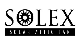 SOLEX SOLAR ATTIC FAN logo