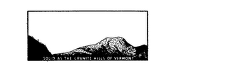 SOLID AS THE GRANITE HILLS OF VERMONT logo