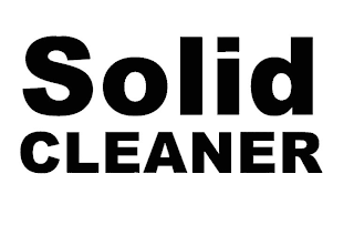 SOLID CLEANER logo