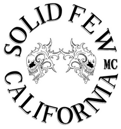 SOLID FEW MC CALIFORNIA logo