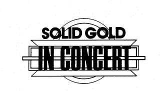 SOLID GOLD IN CONCERT logo
