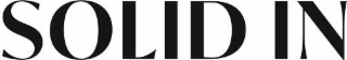 SOLID IN logo