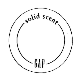 SOLID SCENT GAP logo