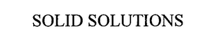 SOLID SOLUTIONS logo