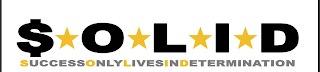 SOLID $UCESS ONLY LIVES IN DETERMINATION logo