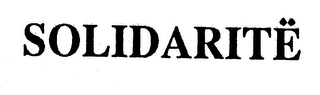 SOLIDARITE logo
