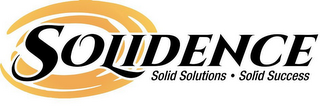 SOLIDENCE SOLID SOLUTIONS. SOLID SUCCESS logo