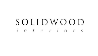 SOLIDWOOD INTERIORS logo