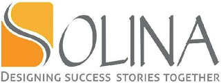 SOLINA DESIGNING SUCCESS STORIES TOGETHER logo