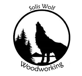 SOLIS WOLF WOODWORKING logo