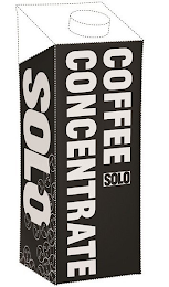 SOLO COFFEE CONCENTRATE SOLO logo