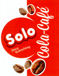 SOLO COLA-CAFÉ THIRST QUENCHING logo
