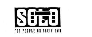 SOLO FOR PEOPLE ON THEIR OWN logo