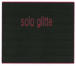 SOLO GLITTE logo