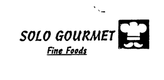 SOLO GOURMET FINE FOODS logo