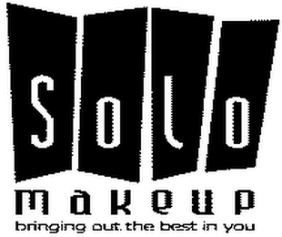SOLO MAKEUP BRINGING OUT THE BEST IN YOU logo