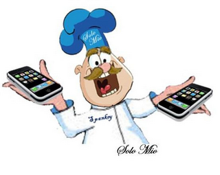 SOLO MIO,SPANKEY SOLO MIO logo