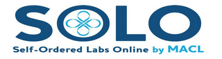 SOLO SELF-ORDERED LABS ONLINE BY MACL logo