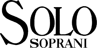 SOLO SOPRANI logo
