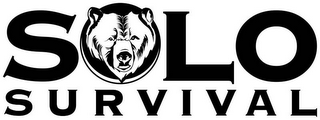 SOLO SURVIVAL logo