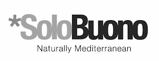 *SOLOBUONO NATURALLY MEDITERRANEAN logo