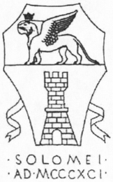 SOLOMEI AD MCCCXCI logo