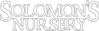 SOLOMON'S NURSERY logo