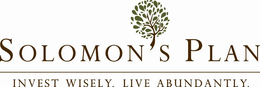 SOLOMON'S PLAN INVEST WISELY. LIVE ABUNDANTLY. logo