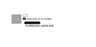 SOLOWERE & ASSOCIATES PAPERLESS MEDICINE logo