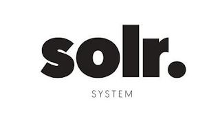SOLR. SYSTEM logo