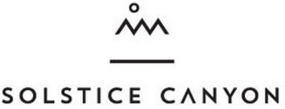 SOLSTICE CANYON logo