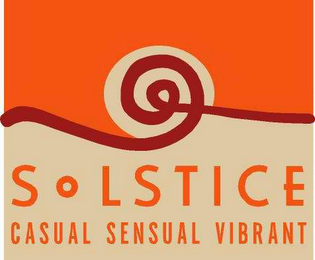 SOLSTICE CASUAL SENSUAL VIBRANT logo