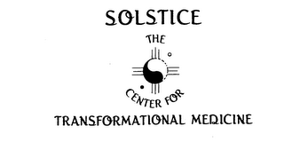SOLSTICE THE CENTER FOR TRANSFORMATIONAL MEDICINE logo