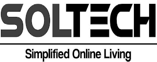 SOLTECH SIMPLIFIED ONLINE LIVING logo