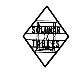 SOLUNAR TABLES logo