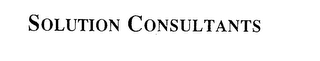 SOLUTION CONSULTANTS logo