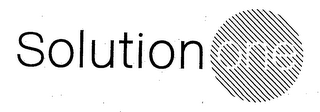 SOLUTION ONE logo