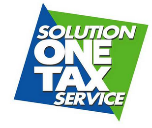 SOLUTION ONE TAX SERVICE logo