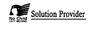 SOLUTION PROVIDER NO CHILD LEFT BEHIND logo