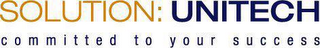 SOLUTION: UNITECH COMMITTED TO YOUR SUCCESS logo