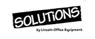 SOLUTIONS BY LINCOLN OFFICE EQUIPMENT logo