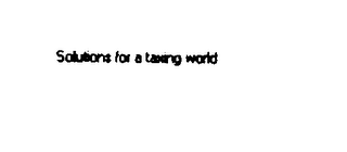 SOLUTIONS FOR A TAXING WORLD logo