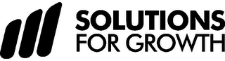 SOLUTIONS FOR GROWTH logo