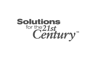 SOLUTIONS FOR THE 21ST CENTURY logo